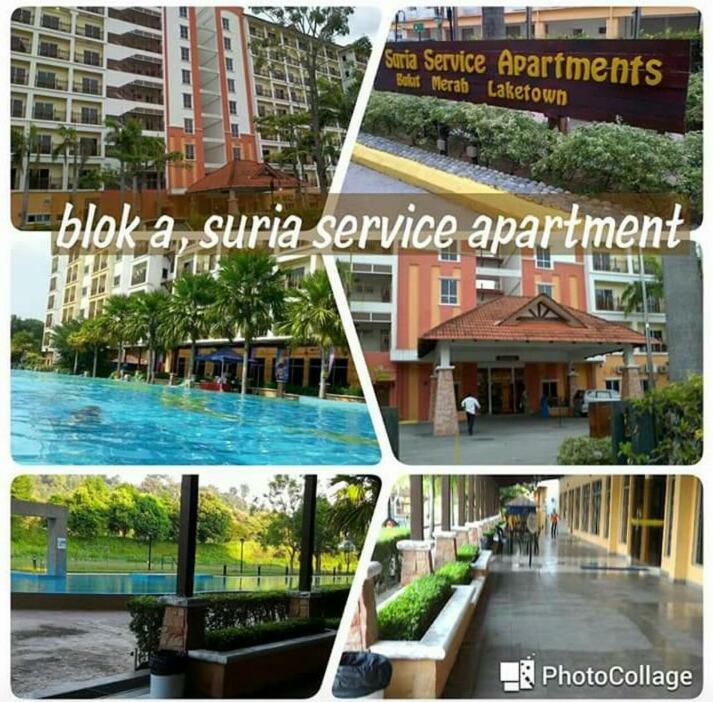 Sanie Guest Room Suria A' Apartment, Bukit Merah Laketown Resort Kampong Kubu Gajah  Kültér fotó